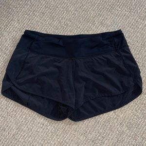 Lululemon Black Speed Up Short